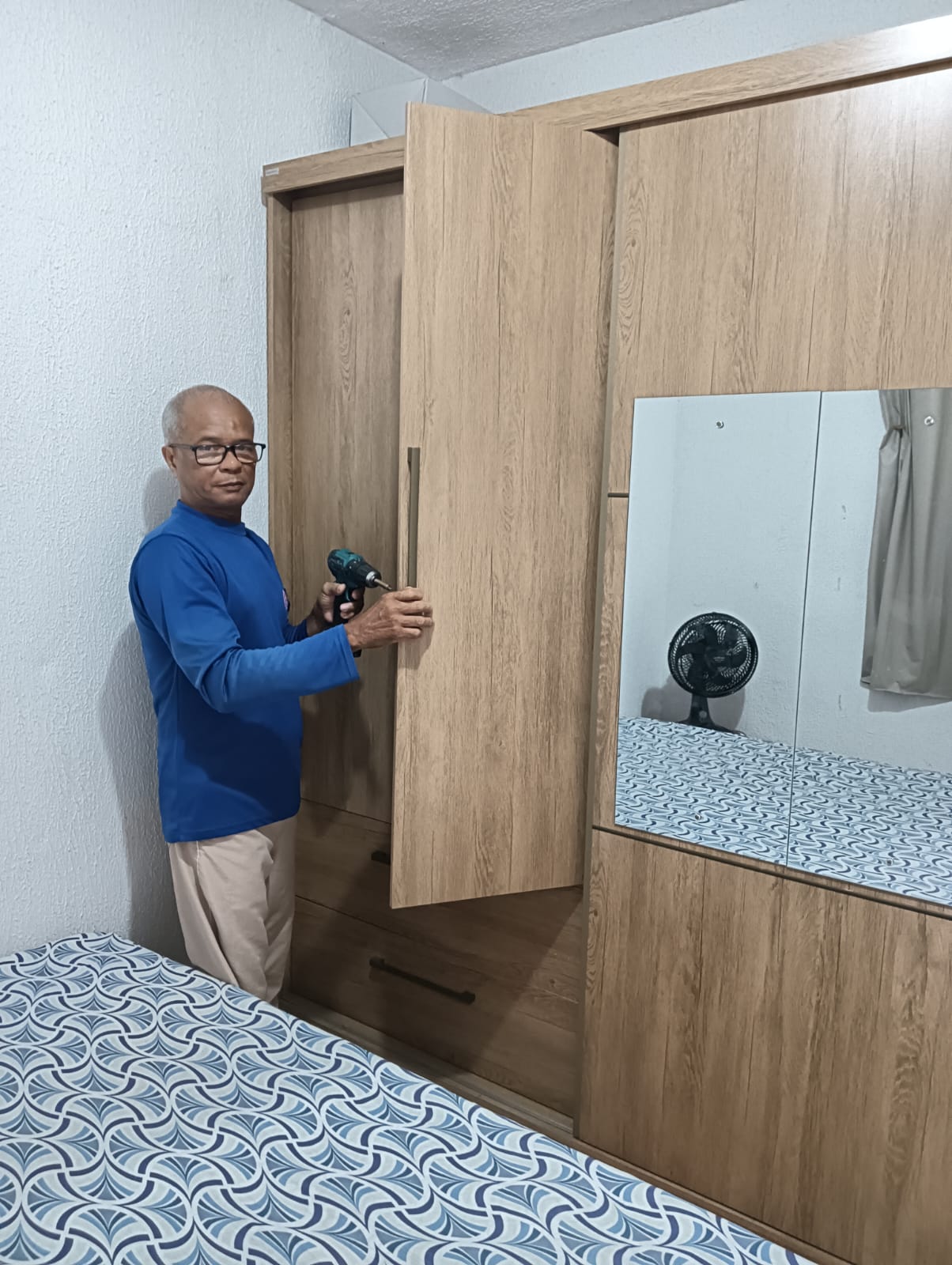 Cássio, montador de móveis profissional em Cuiabá