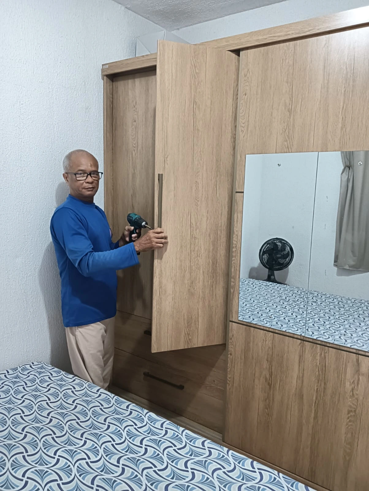 Cássio, montador de móveis profissional em Cuiabá